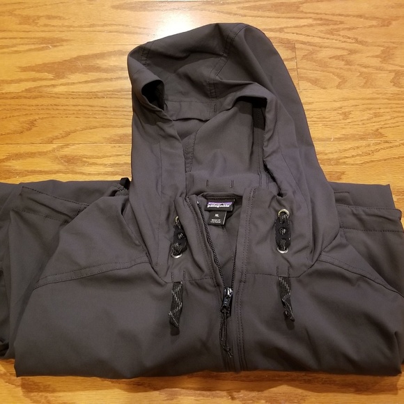 men's stretch terre planing hoody